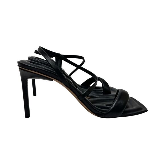 RARE JACQUEMUS Les Limone Sandals in Black - Picture 7 of 9